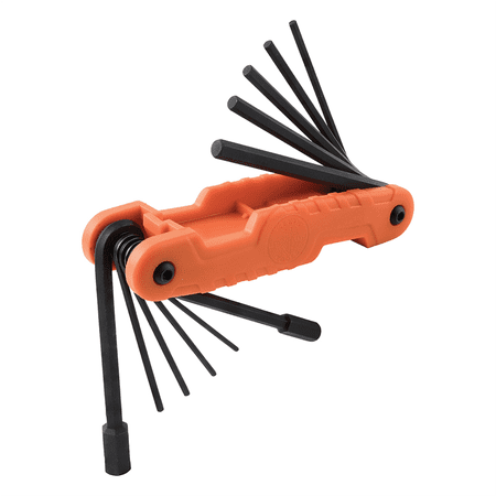 Klein Tools 11-KEY INCH FOLDING HEX SET