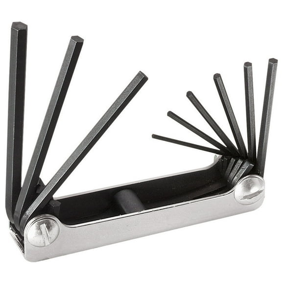 Klein Tools 70591 Nine-Key Inch Folding Hex Key Set