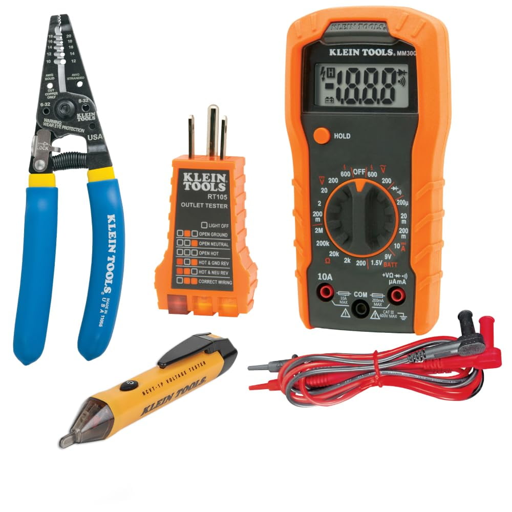Klein Tools 81021 Electrical Tester Tool Kit with Multimeter, Non