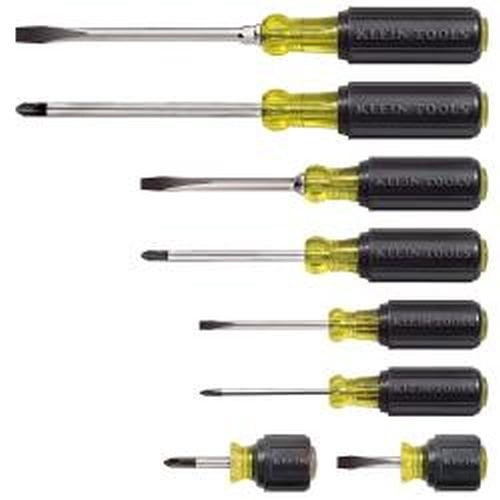 Klein Tools 85078 Cushion-Grip Screwdriver 8 Piece Set