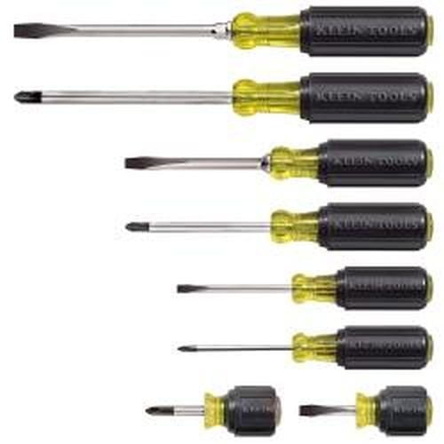 Klein Tools 85078 Cushion-Grip Screwdriver 8 Piece Set