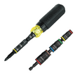 thumbnail image 1 of Klein Tools 85517HD 11-in-1 Impact-Rated Driver and Flip Socket Set, 2 Pc., 1 of 13