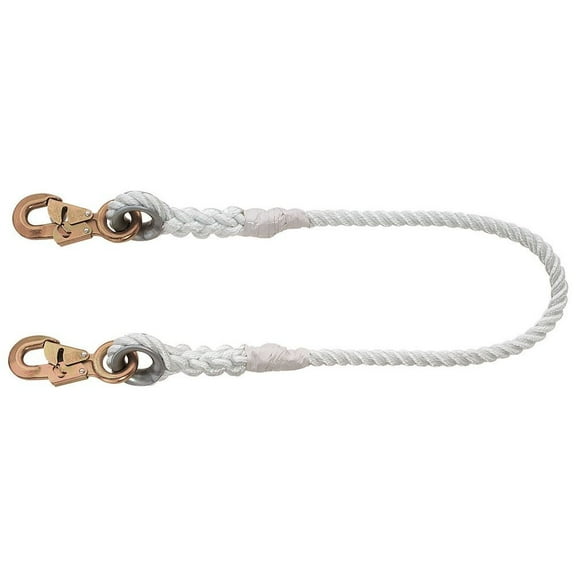 Klein Tools 87435 5/8 in. x 4 ft. Fixed Nylon-Filament Rope Lanyard