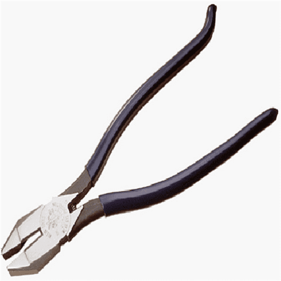 Klein Tools 9-1/4", Iron Workers Linemans Pliers, Drop Forged Steel, D201-7CST