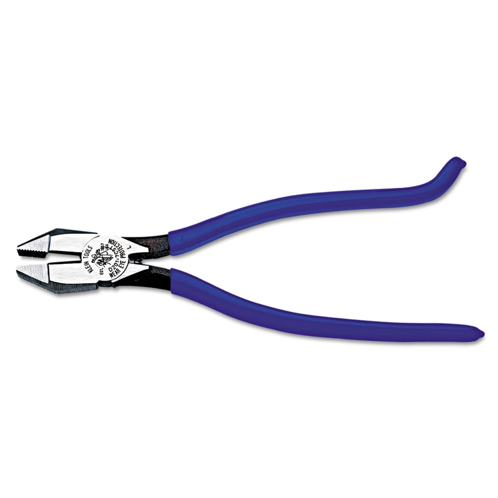 Klein Tools 9-1/4, Iron Workers Linemans Pliers, Drop Forged Steel,  D201-7CST 