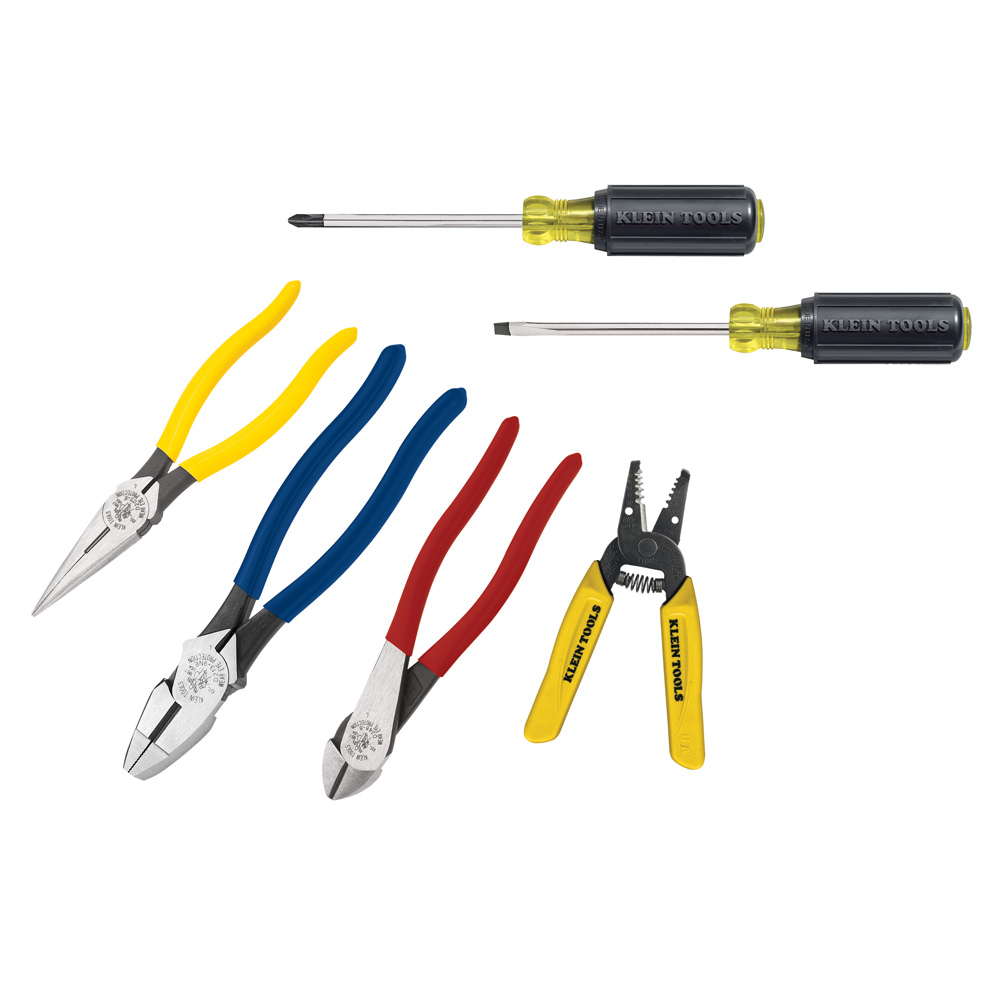 Klein Tools 92906 6-Piece Apprentice Tool Set for Trade Professionals - image 1 of 8