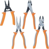 Klein Tools 4-Piece Insulated Tool Set, 1000V Rated Pliers and Wire ...