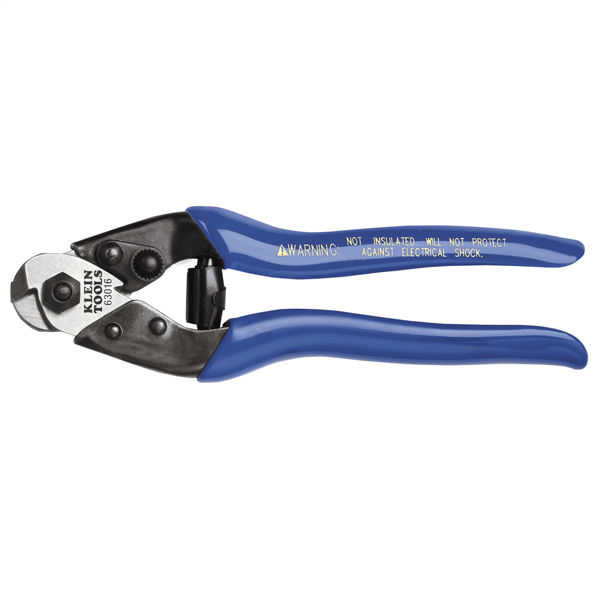 Klein Tools Heavy-Duty Cable Cutter, Blue, 7 1/2-Inches