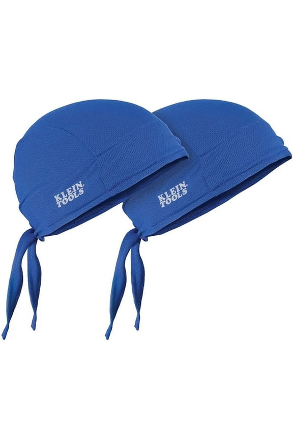 Cooling Do Rag Hat, Polyester and Spandex, Moisture-Wicking, Blue, One Size