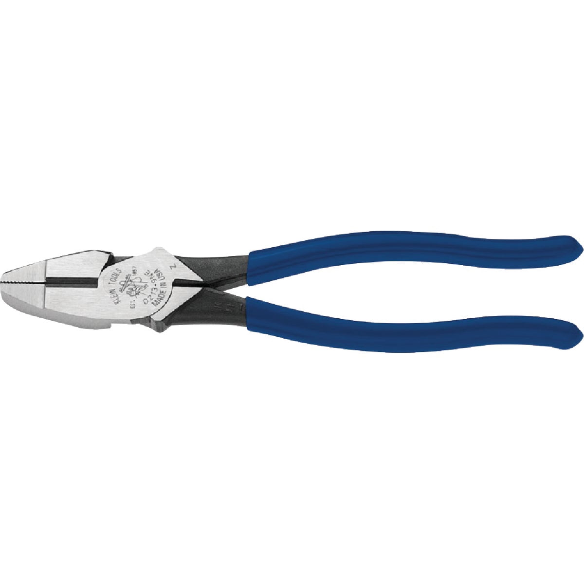 Klein Tools D213-9Ne Side-Cut Pliers, Hi-L — Heavy-Duty Construction, Professional Use