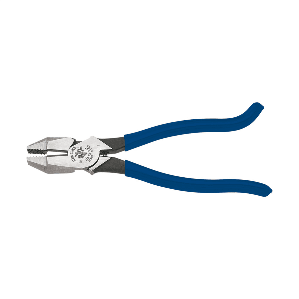 Klein Tools D213-9ST Ironworkers High-Leverage Square Nose Pliers
