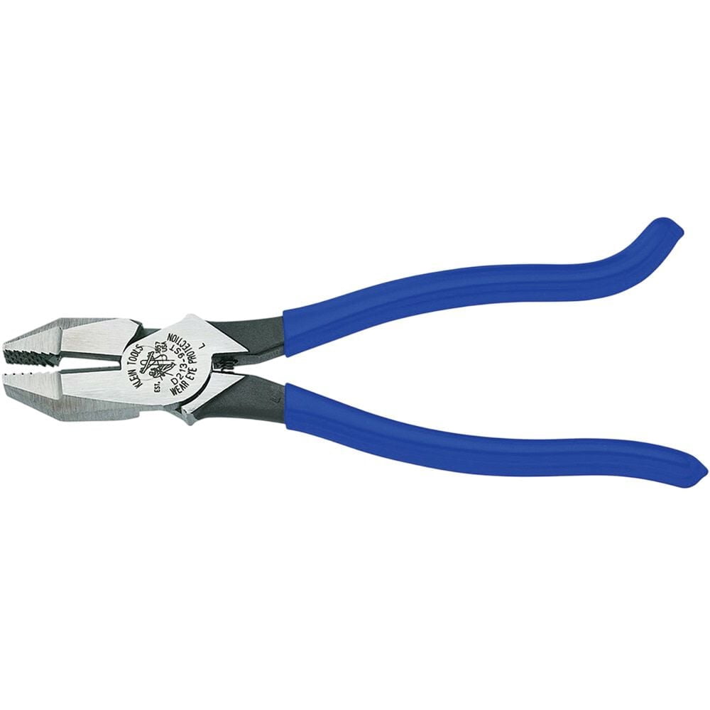 Klein Tools D213-9ST Ironworker's High-Leverage Square Nose Pliers