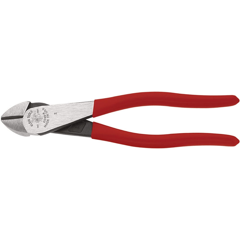 Klein Tools D248-8 Diagonal Cutting Pliers High Leverage