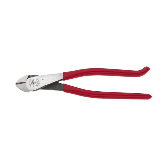 Klein Tools D248-9ST Diagonal Cutters, Linesman Pliers are High Leverage Rebar Cutter and Rebar Bender, 9-Inch Ironworker Pliers