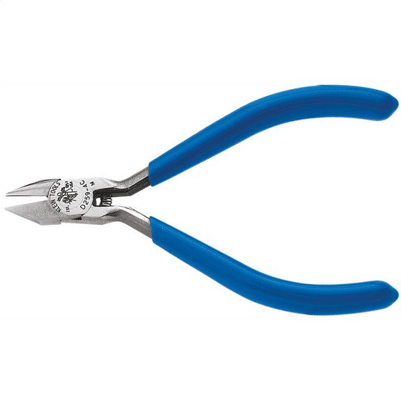 Klein Tools D259-4C 4 in. Pointed Nose Diagonal Cutting Electronics Pliers