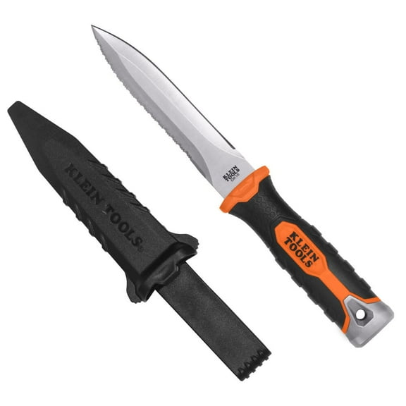 Klein Tools Double-Edged Duct Knife, 5-1/2-Inch