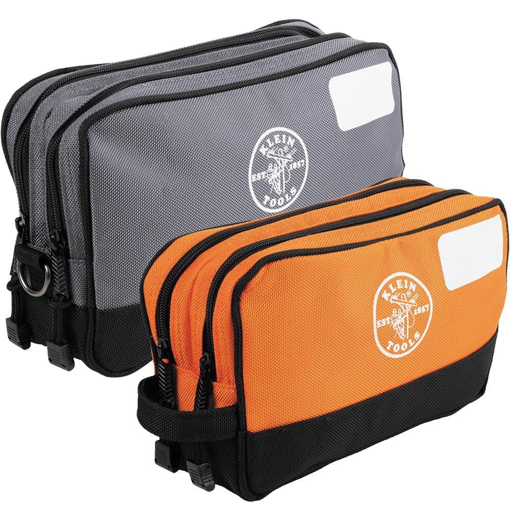 Klein Tools Double Zipper Tool Bag, 2-Pack
