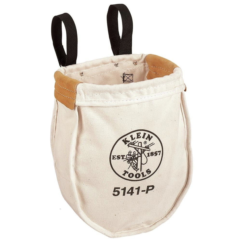 Klein Tools - 5141P - Canvas Utility Bag, 10 x 12 x 5 inches.