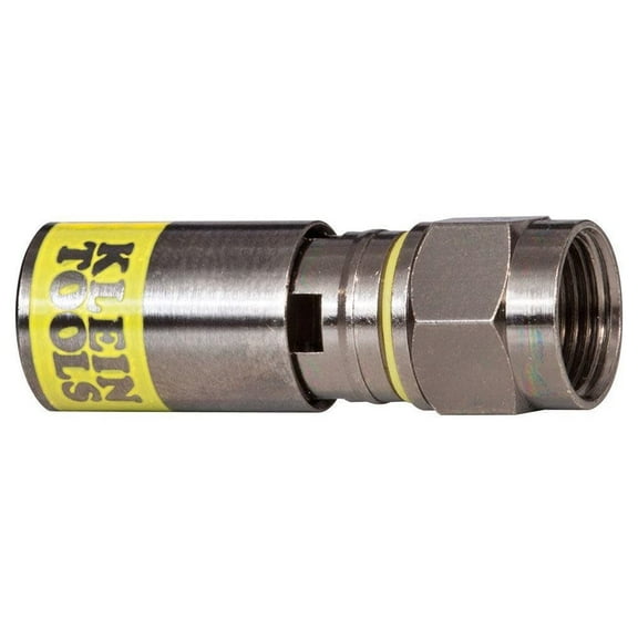 Klein Tools F Compression Connector Rg6/6Q Pk10