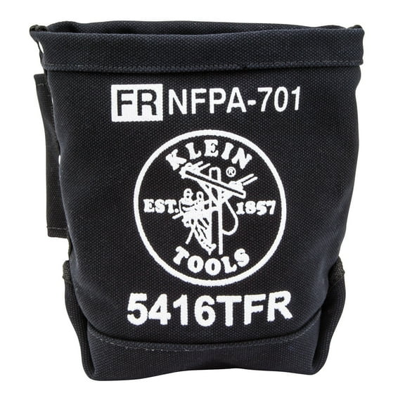 Klein Tools Flame-Resistant Canvas Bolt Bag, 5416TFR