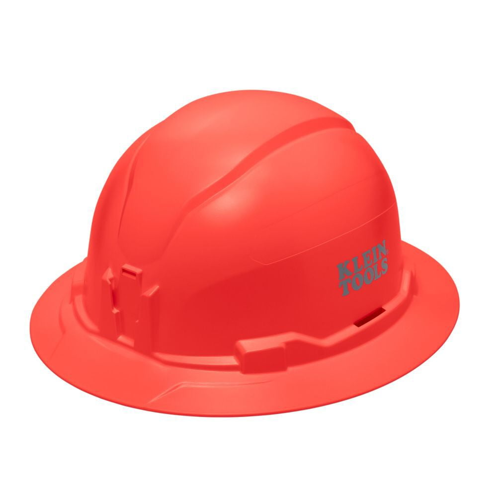Klein Tools Full Brim Style Non-Vented Hard Hat Orange