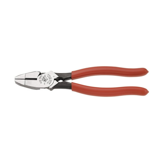 Klein Tools HD213-9NETH Side-Cutting Pliers for Bolt Thread Holding, 9-Inch