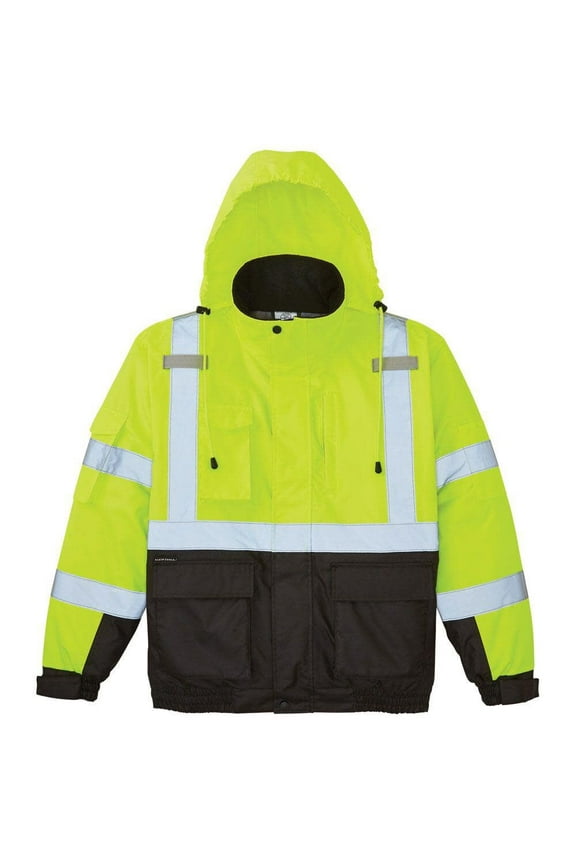 High-Visibility Bomber Jacket Xl