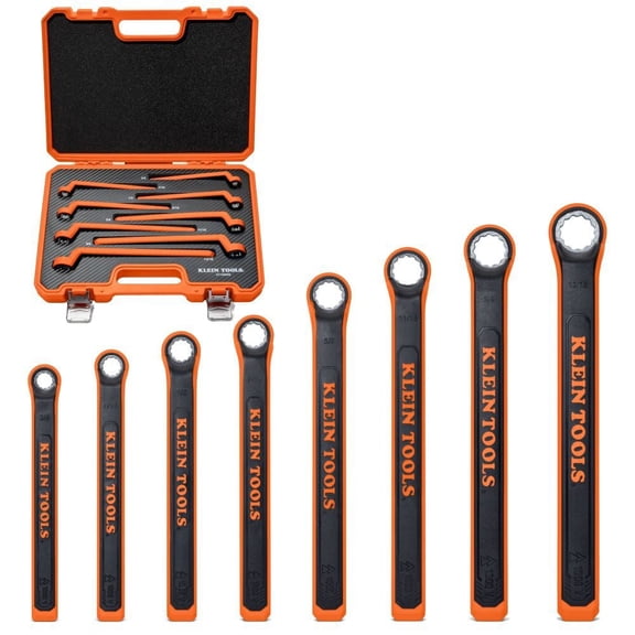 Klein Tools Insulated Box End Wrench Set 8 Pieces