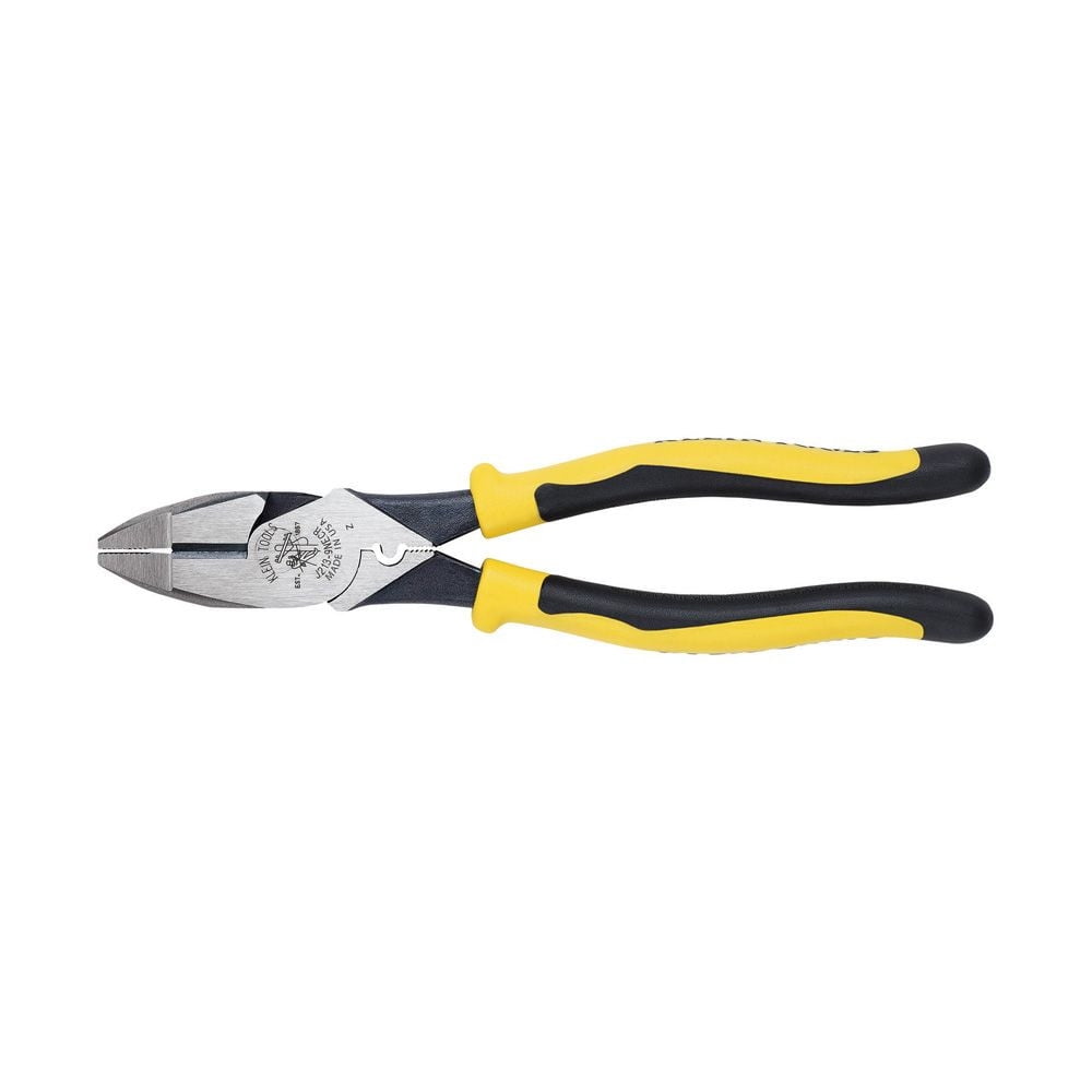 Klein Tools J2139NECR 9-Inch Journeyman? Connector Crimping Pliers