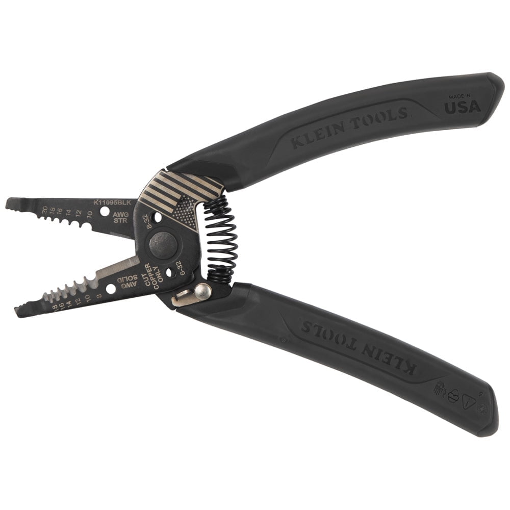 Klein Tools K11095BLK Limited Edition Klein-Kurve Blackout Wire Stripper /