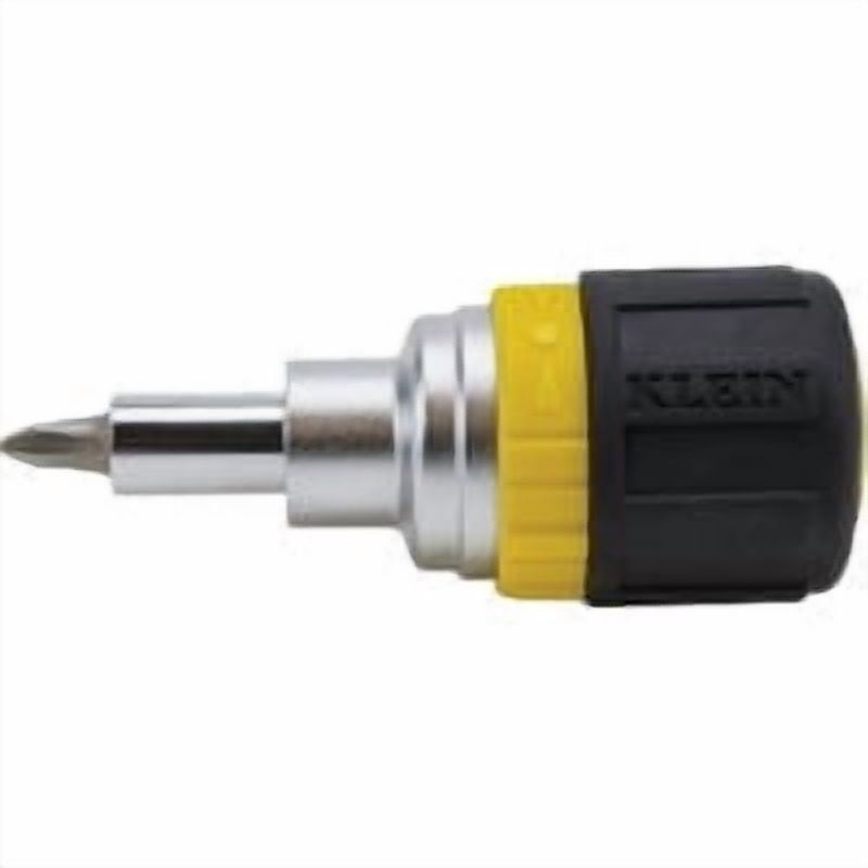 Klein Tools Klein 6-in-1 Ratcheting Screwdriver - Pack of 2 Bulk Household Pack