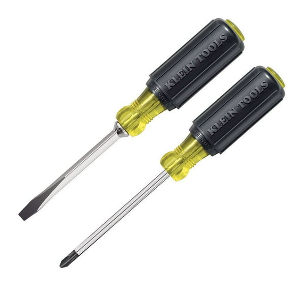 Klein Tools 1/4Inch Sl #2 Phillips Screwdriver Set 2Pc