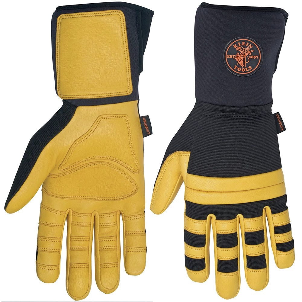 CD Icon Gloves Black Grained Leather