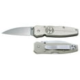 thumbnail image 1 of Klein Tools Lockback Knives, 7.2 in, Drop-Point Stainless Steel Blade, Silver Anodized, 1 of 3