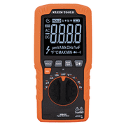 Klein Tools Slim Digital Multimeter, TRMS Auto-Ranging, 600V, Temp