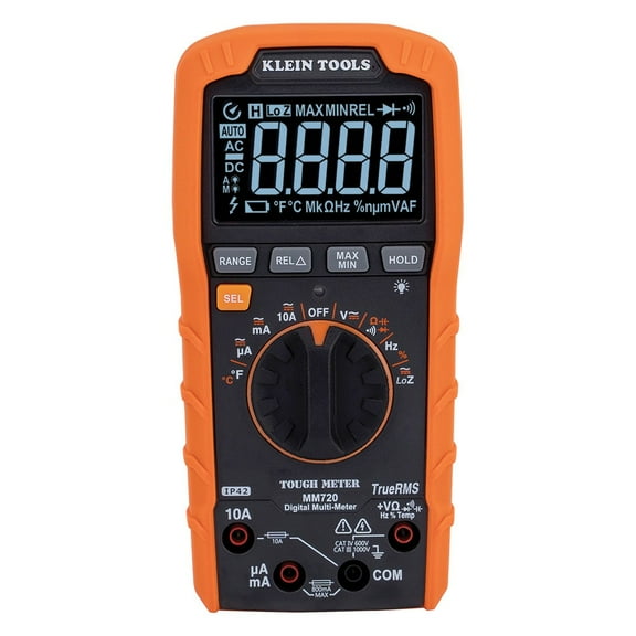 Klein Tools MM720 1000V TRMS Auto-Ranging Digital Multimeter