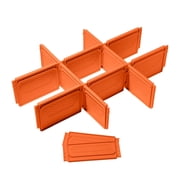 Klein Tools Modbox Replacement Dividers For 54823Mb Drawer 10 Pieces