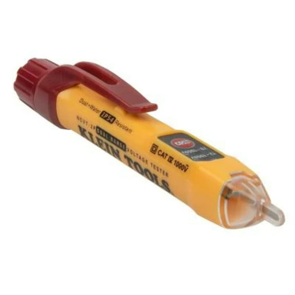Klein Tools NCVT-2PR 12 Volt-1000 Volt AV Dual Range Non-Contact Voltage Tester