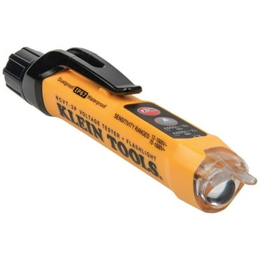 Klein Tools NCVT3P 12-1000V AC Dual Range Non-Contact Voltage Tester with Flashlight