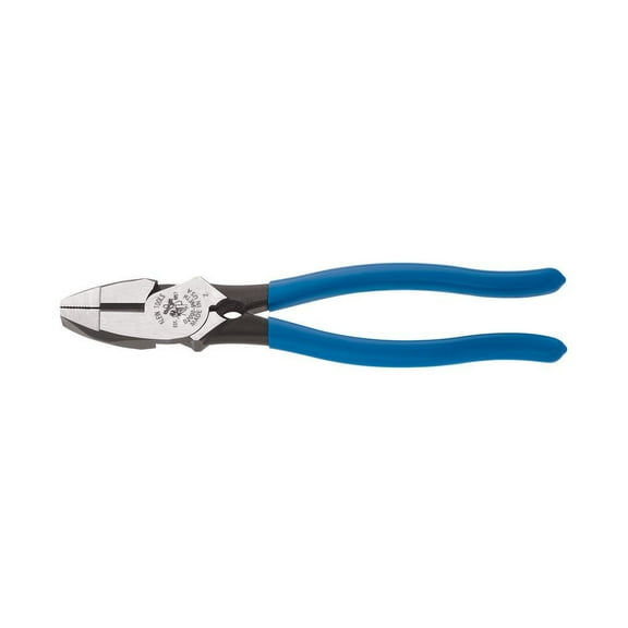Klein Tools NE-Type Side Cutter Pliers, 9 3/8 in Length, 23/32 in Cut, Plastic-Dipped Handle - 1 EA (409-D2000-9NETH)
