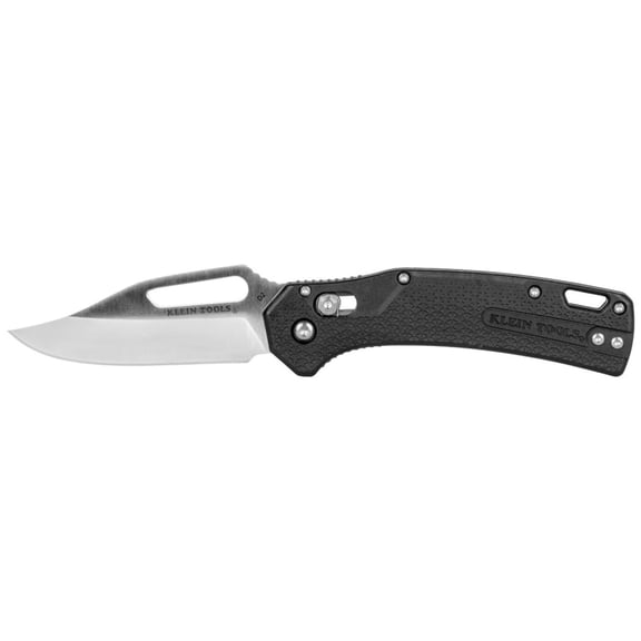 Klein Tools Kto Clip Point Blade Knife, Black