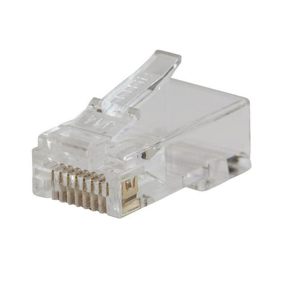 Klein Tools Pass-Thru Data Plug Cat5E 50 Pk