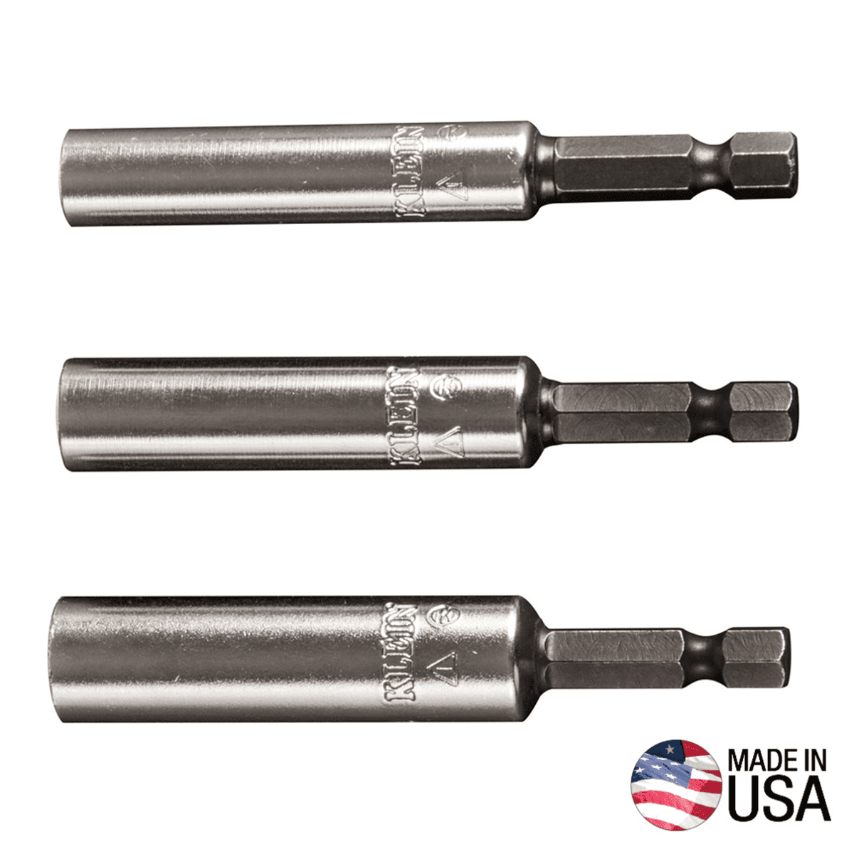 Klein Tools Power Nut Driver Set, 3-Pack