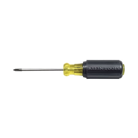 Klein Tools #1 Phillips Screwdriver 3 Inch (76mm) Round-Shank