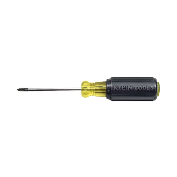 Klein Tools #1 Phillips Screwdriver 3 Inch (76mm) Round-Shank
