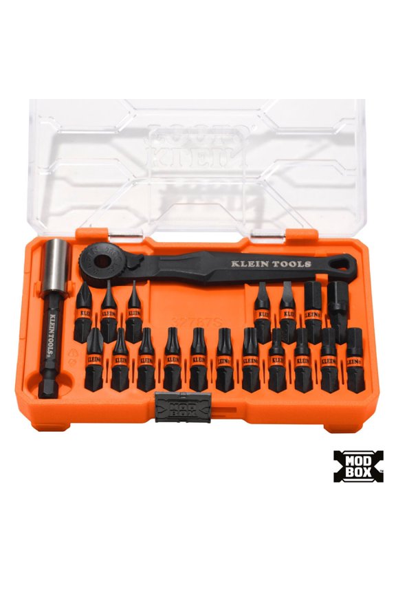 Proflex Micro Ratchet Impact-Rated Bit Set, 20 Pieces