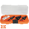 thumbnail image 1 of Klein Tools Premium Electrician's Quick Release Step Bit Set, 3 Piece, 1 of 8