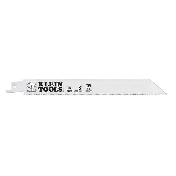 Klein Tools Recip. Saw Blades 8" 18 Tpi-5 Pk