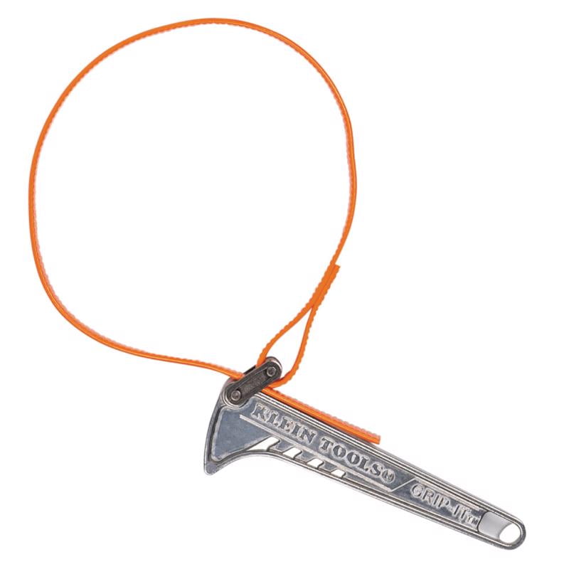 Klein Tools S-6H 1-1/2 in. to 5 in. Grip-It Strap Wrench 6 in. Handle Length
