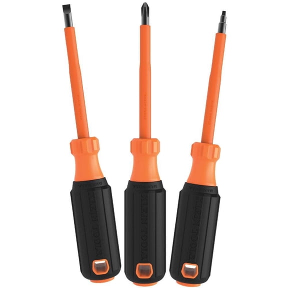 Klein Tools Screwdriver Set 1000V Insul 3 Pc